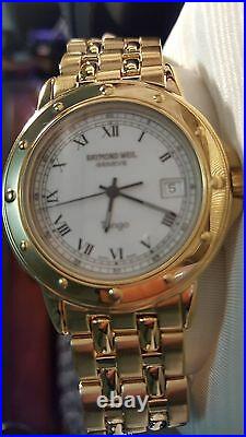 Raymond Weil 5560 Tango Collection Men's Watch fit to a 9 inch wrist