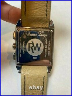 Raymond Weil Geneve Sapphire Crystal Men's Watch Collection Tango # 4881