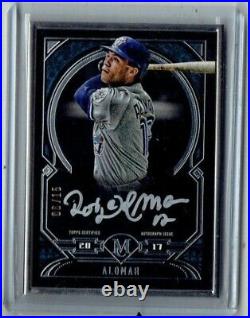 Roberto Alomar 2017 Topps Museum Collection Metal Silver Ink Auto/Autograph
