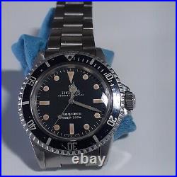 Rolex Submariner Steel 40 mm Faded Black Dial 5513 Automatic Collectible Watch