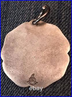 Rotary Club Brooklyn N Y 1923 Sports Medal Sterling Silver