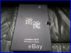 Royal Mint London 2012 Silver Proof 50p Sports Collection 29 coins with COA