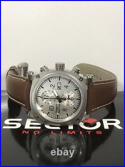 SECTOR Compass Collection Mens Chrono Quartz Watch 3251907115 10ATM 42x50mm
