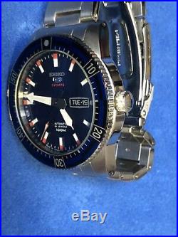 SEIKO 5 SPORTS RALLY RE-ISSUE SRP731J1 4R36 HACK/HANDWIND-JAPAN MADE Collectible