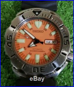 SEIKO 7S26-0350 MONSTER 1st Gen Water Proof Tested All Original Nice Collection
