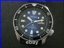 SEIKO SKX007 Mod PROSPEX Dial NH36 Hack Winding Water Proof Test Nice Collection
