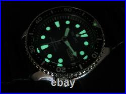 SEIKO SKX007 Mod PROSPEX Dial NH36 Hack Winding Water Proof Test Nice Collection