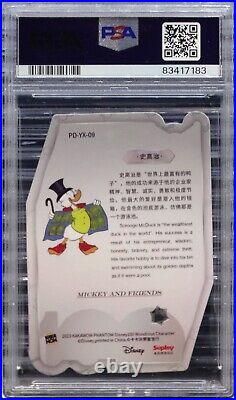 Scrooge McDuck 2023 Kakawow Phantom Disney 100 Die-Cut Holo PSA 10 Gem Mint POP8