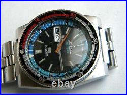 Seiko 6119 6053 SPORT WATER 70 PROOF DIVER 2 BEZEL 41 X 44MM COLLECTIBLE Ca1979