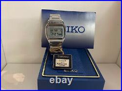 Seiko A359-5059 Chrono-Alarm Quartz LCD Collectible Watch