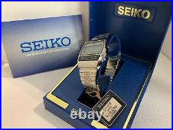 Seiko C359-5000 Calculator Chrono-Alarm Quartz LCD Collectible Watch