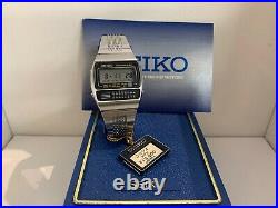Seiko C359-5000 Calculator Chrono-Alarm Quartz LCD Collectible Watch