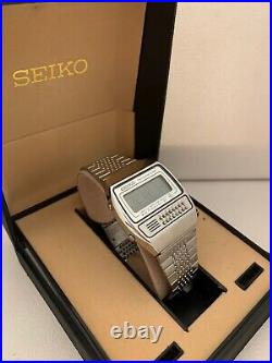 Seiko C359-5000 Calculator Chrono-Alarm Quartz LCD Collectible Watch Lot no 3