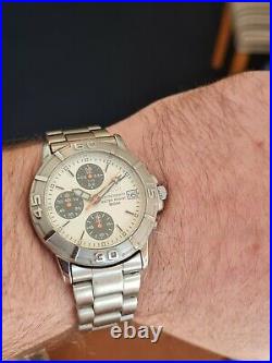Seiko Chronograph V657-8060. Rare & collectible gents watch. Boxed. Circa 1998