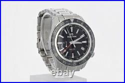 Seiko Grand Seiko Sport Collection Black Dial Stainless Steel Men's Wristwatch