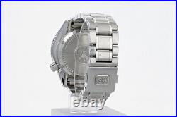 Seiko Grand Seiko Sport Collection Black Dial Stainless Steel Men's Wristwatch