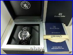 Seiko Grand Seiko Sport Collection Sbga229 Spring Drive Diver Watch Box & Papers