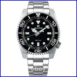 Seiko Grandseiko Wristwatch SBGX335 Black Silver Sports Collection Men's