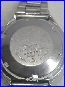 Seiko Jps 6138-8030 Automatic Chronograph 100% Japan Vintage Collectible