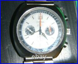 Sicura 1975 Gents MG Chronograph. Rare chance to buy collectable watch