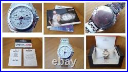 Sm. Mens Ladies Swiss Tissot PRC100 T-Sport Collection White Chrono Sports Watch