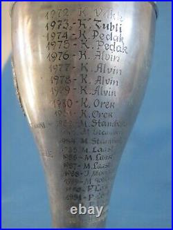 Sports Cup. Prize. Reward. Tennis. Latvia. Silver 875