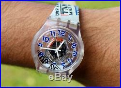 Swatch 007 Watch Collectible Art Super Rare SUJK138 Limited Edition Swiss Made Q