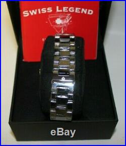 Swiss Legend Men's Tungsten Collection Chronograph Watch SL-T8010-22 New