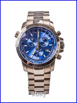 Swiss Legend Mens 10013 World Timer Collection Chronograph 45mm Watch 124785