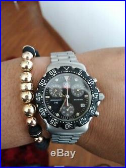 TAG Heuer FORMULA1 CHRONOGRAPH CA-1211 SWISS MADE 200 METERS VINTAGE COLLECTIBLE