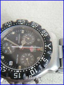 TAG Heuer FORMULA1 CHRONOGRAPH CA-1211 SWISS MADE 200 METERS VINTAGE COLLECTIBLE