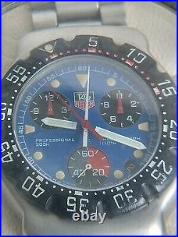 TAG Heuer FORMULA1 CHRONOGRAPH CA1210- SWISS MADE 200 METERS VINTAGE COLLECTIBLE