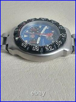TAG Heuer FORMULA1 CHRONOGRAPH CA1210- SWISS MADE 200 METERS VINTAGE COLLECTIBLE
