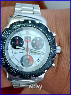TAG Heuer FORMULA1 CHRONOGRAPH CA1211 200 METERS VINTAGE COLLECTIBLE FIA F1