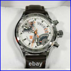 TX Stainless Steel Pilot Fly Back Chronograph Dualtime Men's Watch T3C180