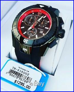 Technomarine TM-616002 Men's UF6 Collection Black Swiss Watch Size 48MM