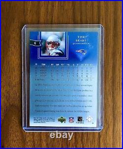 Tom Brady 2004 Upper Deck Silver Honors Parallel New England Patriots ShortPrint