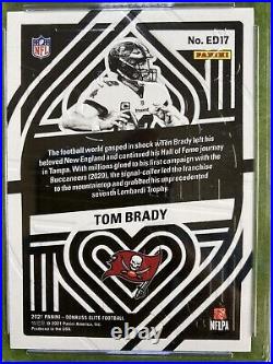 Tom Brady SILVER PRIZM GEM MINT CSG 9.5 ELITE DECK CARD 2021 Elite MAKE AN OFFER