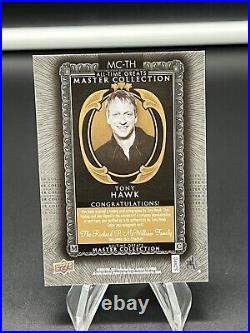 Tony Hawk 2016 Upper Deck All-time Greats Master Collection Silver Auto 5/20