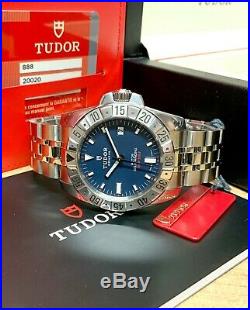 Tudor Sport Collection Hydronaut 20020 Blue Dial BOX AND PAPERWORK 2012
