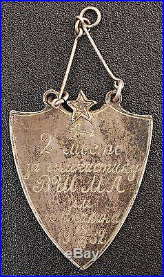 USSR Russia Prewar Early Sport Badges Silver RKKA 1927-1928 VERY RARE
