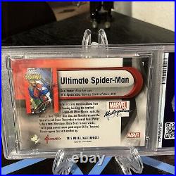 Ultimate Spider-Man 2016 Marvel Masterpieces Silver Foil PSA 9 MINT #1