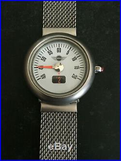 Vintage BMW MINI Cooper JCW Speedometer Watch 2002 discontinued limited edition