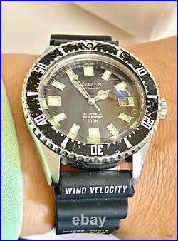 Vintage Citizen 4-820789Y Challenge Diver Automatic 21 Jewels (Rare Collectible)