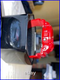 Vintage NEVER WORN G-Shock DW-6900 Bright Red Collectible Ultra Rare Watch