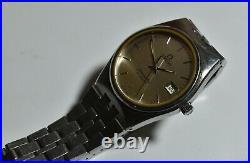 Vintage Omega Seamaster Quartz Watch Swiss Made Collectible 1342(Not Working)
