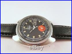 Vintage Seiko Chronograph 6139-7080 Japan Made Collectible Watch #p201