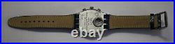 Vintage Swatch Watch Irony Ca 1995, Chronograph New Battery