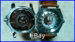 Vintage Swiss Military Compass Watch (7203X) Super Rare / Collectible