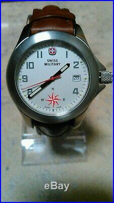 Vintage Swiss Military Compass Watch (7203X) Super Rare / Collectible